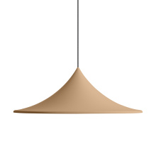 Golden 4741-28 LA - Golden Lighting Vistara 1-light 28in Pendant in Latte